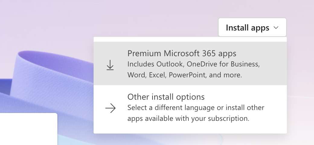 Premium Microsoft 365 Apps